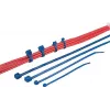 HellermannTyton T80L Fascette standard per cavi, 390 x 4,6 mm, PA66, blu, 100 pz. 116-05416