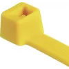 HellermannTyton T80R-N66-YE-C1 Fascette standard per cavi, 210 x 4,6 mm, giallo, 100 pz. 116-08014