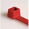HellermannTyton T80R-N66-RD-C1 Fascette standard per cavi, 210 mm x 4,6 mm, rosso, 100 pz. 116-08012