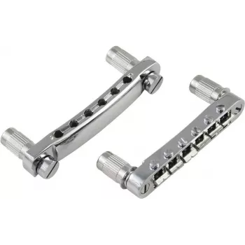 DIMAVERY ponte e tailpiece stopbar per chitarre stile LP 26300214
