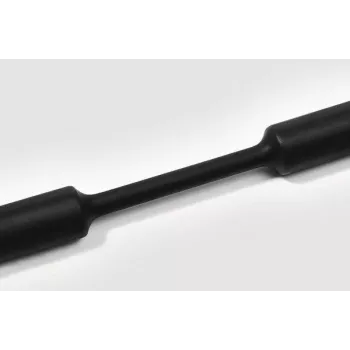 HellermannTyton TREDUX-6/2 PO-X BK 15 guaina termorestringente, 3:1, 6mm a 2mm, nero, 1m