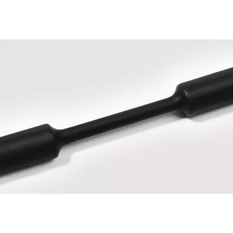 HellermannTyton TREDUX-6/2 PO-X BK 15 guaina termorestringente, 3:1, 6mm a 2mm, nero, 1m