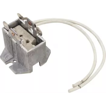 OMNILUX GX-9.5 & GY-9.5 portalampada, ceramica, 250V/10A, fissaggio a vite 9450030C
