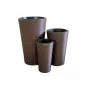 EUROPALMS India set di vasi decorativi, 3 dimensioni, effetto pietra grigia, interno/esterno 83011268