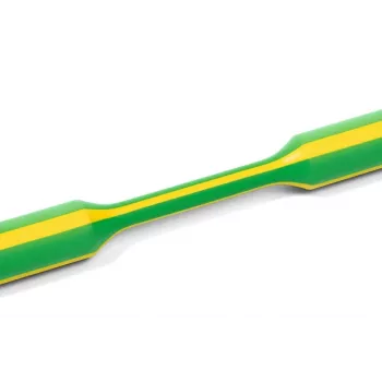 HellermannTyton TREDUX guaina termorestringente 3:1 12 mm a 4 mm verde/giallo 1 m 10 pz.