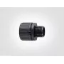HellermannTyton HG25-S-M25 PA66 BK 10 connettore dritto, filettatura M25, canale 25 mm, nero