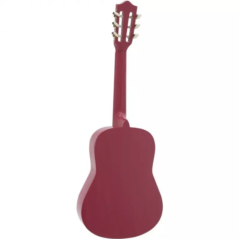 Dimavery AC-303 chitarra classica 1/2 rosa con gig bag