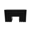 EUROPALMS set da tavolo decorativo leggero, nero (83011897)