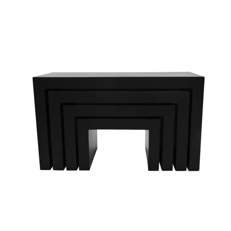 EUROPALMS set da tavolo decorativo leggero, nero (83011897)