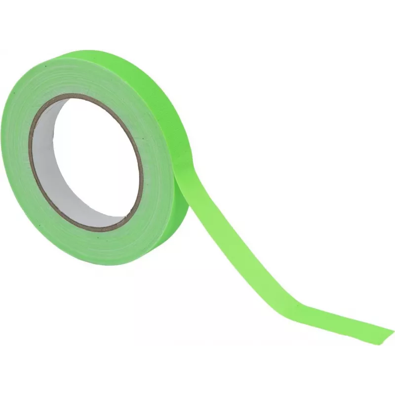 ACCESSORIO nastro gaffer 19mm x 25m verde neon UV-reattivo 30005482