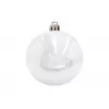 EUROPALMS sfera decorativa 20cm, bianco 83501274