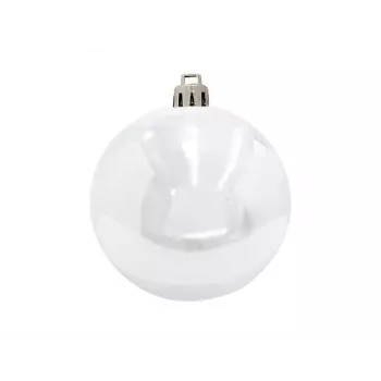EUROPALMS sfera decorativa 20cm, bianco 83501274