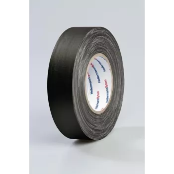 HellermannTyton HelaTape Tex nastro in tessuto 19 mm x 10 m nero cotone-poliestere 712-00204