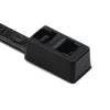 HellermannTyton T30R fascetta per cavi in PA66 nera 395 x 4,7 mm, 100 pezzi 117-00008