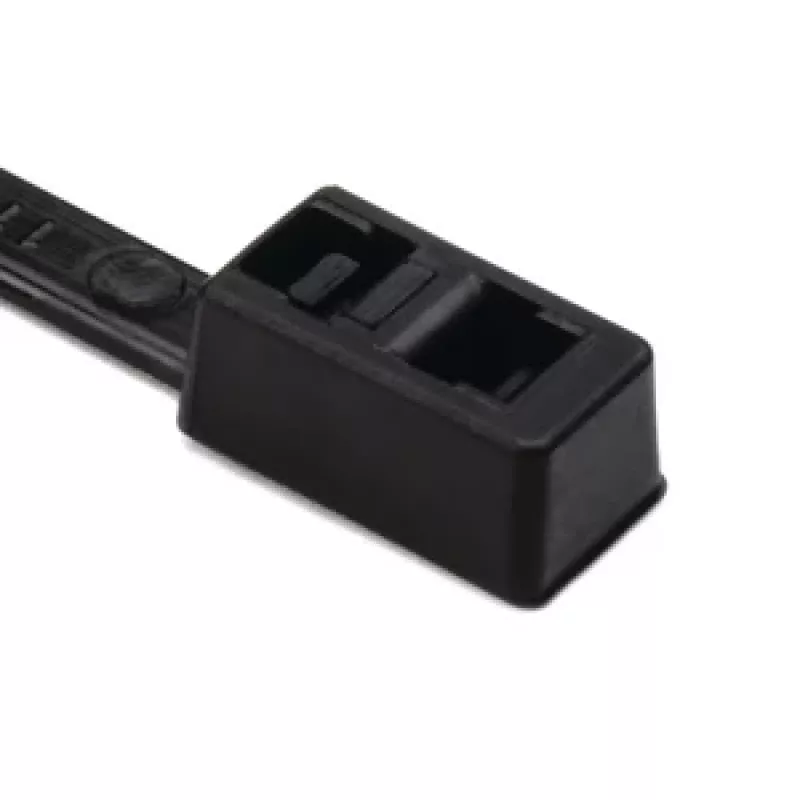 HellermannTyton T30R fascetta per cavi in PA66 nera 395 x 4,7 mm, 100 pezzi 117-00008
