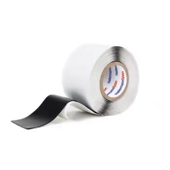 HellermannTyton HTAPE-POWER 670-VM-PVC/IIR-BK nastro autoagglomerante 3 m x 100 mm nero 711-00304