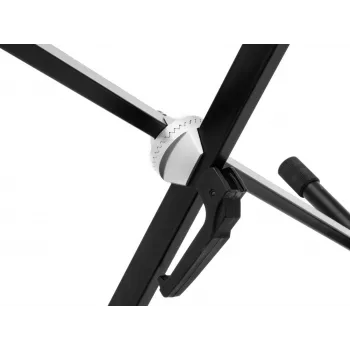 Dimavery SVT-1 supporto per tastiera a X con chiusura a vite regolabile in altezza portata 20 kg nero
