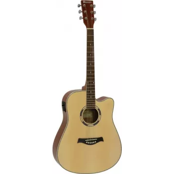 DIMAVERY DR-520 chitarra acustica dreadnought, naturale 26231272