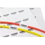 HellermannTyton 594-61104 T808 marcatore per cavi in poliestere, trasparente/bianco, 25,4 x 38,1 mm, 1000 pezzi