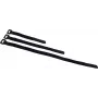 ACCESSORY BS-1 fascetta per cavi in velcro 25x300 mm nero confezione da 10 30006031