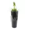 EUROPALMS composizione di erba artificiale, 90 cm, verde, in vaso nero 82600137