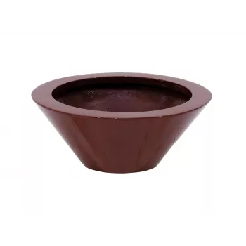 EUROPALMS Leichtsin Bowl-15 ciotola decorativa rossa lucida 83011823