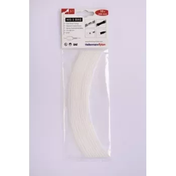 HellermannTyton HIS-3 Guaina termorestringente 3:1, 3 mm, nera, 20 cm, 10 pezzi (308-30315)