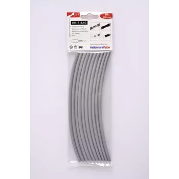 HELLERMANNTYTON Set guaine termorestringenti HIS-3 3:1, 100 pezzi, colori assortiti, lunghezza 100 mm 308-30613