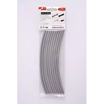 HELLERMANNTYTON Set guaine termorestringenti HIS-3 3:1, 100 pezzi, colori assortiti, lunghezza 100 mm 308-30613