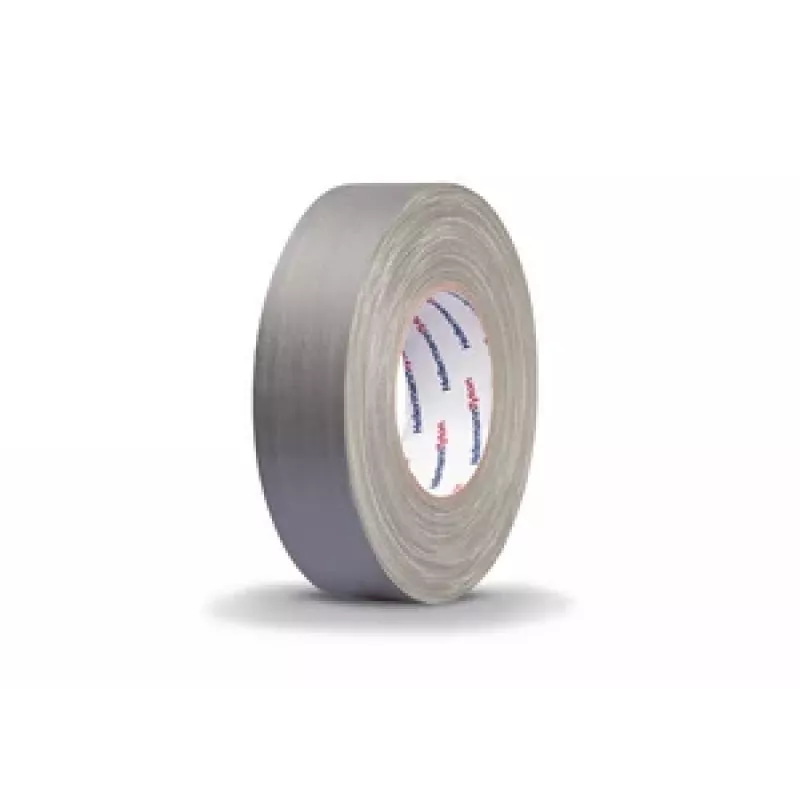 Hellermann Tyton HTAPE-TEX-19x50 Nastro in tessuto di cotone grigio 19 mm x 50 m 712-00506