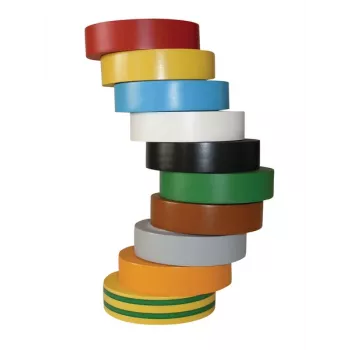 HellermannTyton Helagrip Assortimento di guaine in PVC per marcatura, 10 rotoli, diametro interno 15 mm, lunghezza 10 m, multicolore (10 colori) 710-00146