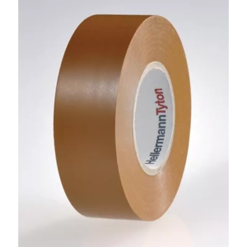 HellermannTyton 710-00158 nastro isolante in PVC, 19 mm x 20 m, nero
