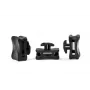 HellermannTyton ACFM8W6.2PT3-PA66/6HIRHS-BK supporto per fascette per guide profilate, termostabilizzato, resistente agli urti, nero, 25 pz. 151-03249