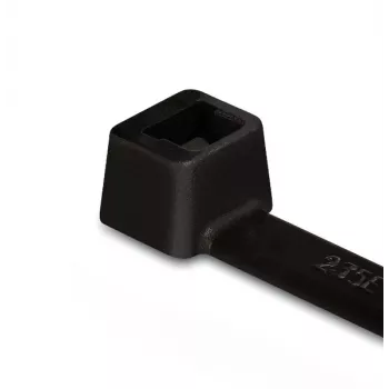 HellermannTyton T50I-PA11-BK fascetta nera 300 mm x 4,6 mm, confezione da 100 111-02217