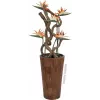 EUROPALMS uccello del paradiso artificiale, arancione, 95 cm 82530559
