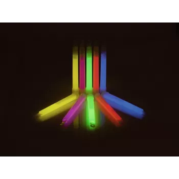 EUROPALMS Glow Stick arancione 15 cm confezione da 12 luce chimica 51111102