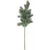 EUROPALMS Ramo di abete innevato, PE, 65 cm (83500421)