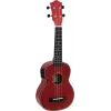 DIMAVERY UK-100 Ukulele soprano, Flamed Red 26255807