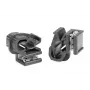 HellermannTyton EdgeClip EC1-3SV-DHC6-7 Supporto per fascette, nero, 100 pezzi 151-04455