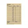 BÜRK MOBATILE Cartellino per timbratura per orologio rilevamento presenze ZS 5200, 100 cartellini, stampa verde su cartoncino bianco, 189 x 86 mm B01830040500
