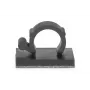 HellermannTyton MAGRA9 Morsetto magnetico per cavi, PA66/NdFeB, nero, fascio max 25 mm, 25 pezzi 151-04467