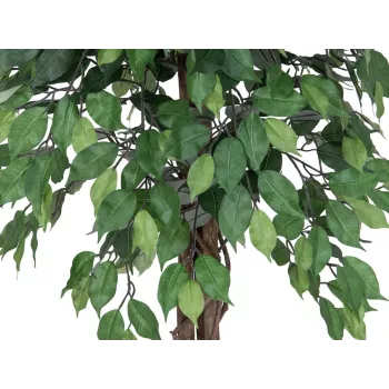 EUROPALMS Ficus Benjamina pianta artificiale a più fusti, 180 cm 82506126