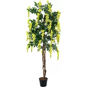 EUROPALMS Maggiociondolo pianta artificiale, giallo, 180 cm 82507116