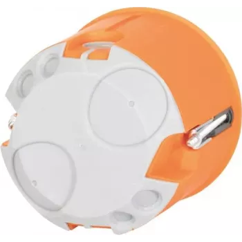 f-tronic HW scatola di connessione per apparecchi E3700TC scatola per pareti cave a tenuta d'aria D68mm T62mm arancione 10 pz. 7360072