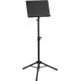 Dimavery OP-1 leggio per orchestra, nero, regolabile in altezza 60-125 cm, acciaio