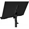 Dimavery OP-1 leggio per orchestra, nero, regolabile in altezza 60-125 cm, acciaio