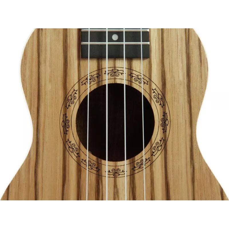DIMAVERY UK-400 ukulele soprano in legno zebra 26255831