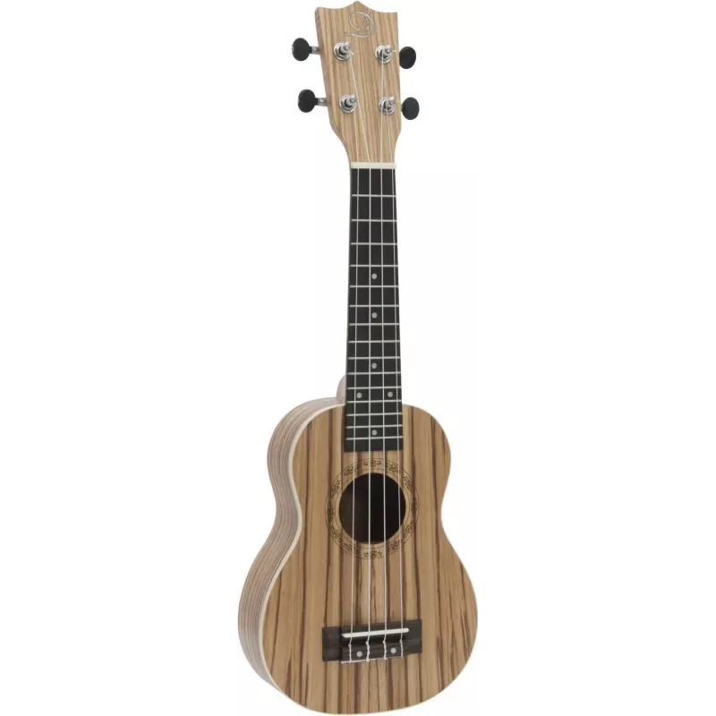 DIMAVERY UK-400 ukulele soprano in legno zebra 26255831