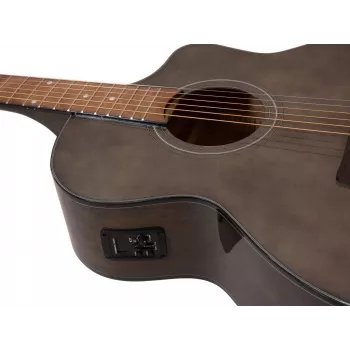 DIMAVERY STW-50 chitarra acustica, marrone 26245087