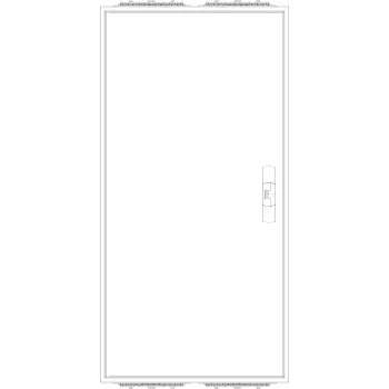 f-tronic ZA112 contenitore vuoto H 1100, ZA112 L 550mm IP31 7120507